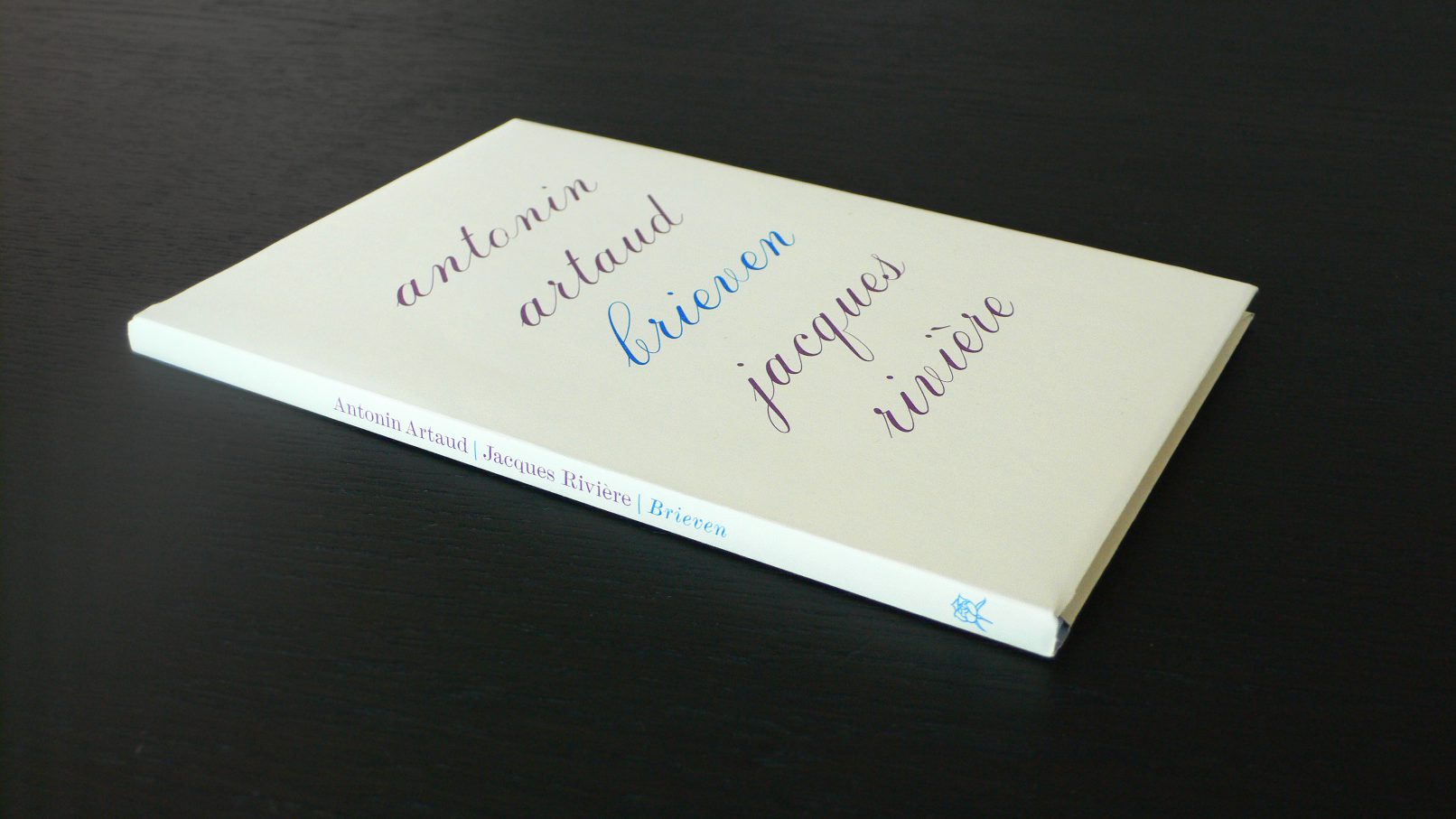 Artaud Rivière Brieven boek ontwerp